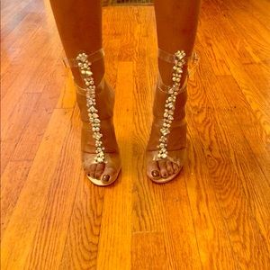 Open Toe High Heel Sandals